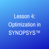 Lesson 4: Optimization 